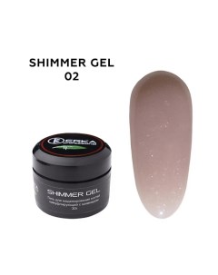 Гель камуфлирующий для наращивания ногтей SHIMMER GEL Berka