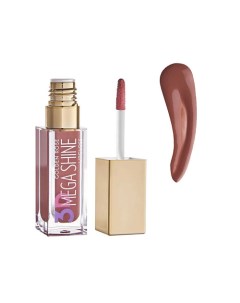 Блеск для губ 3D Mega Shine Lipgloss Golden rose