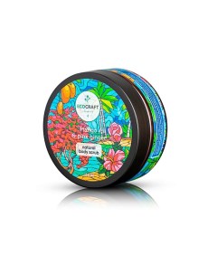 Скраб для тела Манго и розовый имбирь Mango & Pink Ginger Natural Body Scrub Ecocraft