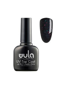 Верхнее покрытие с шиммером Soft shimmer Top Coat, тон 102 Wula nailsoul