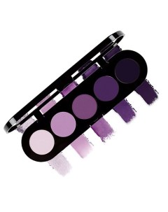 Тени в палитре 5 цветов Mkatl cosmetics