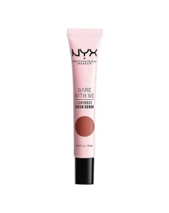 Румяна для лица BARE WITH ME LUMINOUS SHROOMBIOTIC CHEEK SERUM Nyx professional makeup