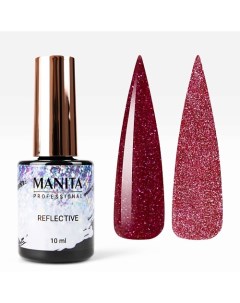 Professional Гель лак для ногтей светоотражающий Reflective Manita