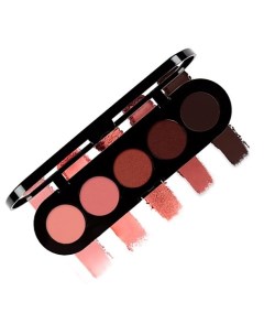 Тени в палитре 5 цветов Mkatl cosmetics