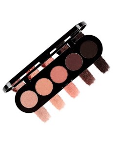 Тени в палитре 5 цветов Mkatl cosmetics