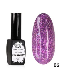 Гель лак Stardust 01 Global fashion