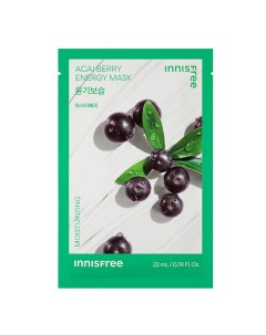 Питательная маска для лица с ягодами асаи Squeeze Energy Innisfree