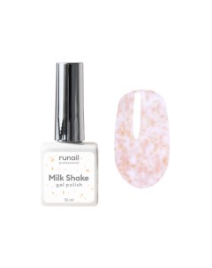 Гель лак с поталью Milk Shake Runail professional