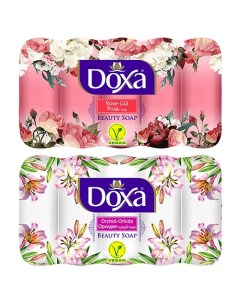 Мыло твердое BEAUTY SOAP Орхидея, Роза 600.0 Doxa