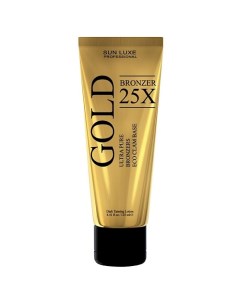 Крем для загара в солярии Gold Bronzer 25x 125 0 Sun luxe professional