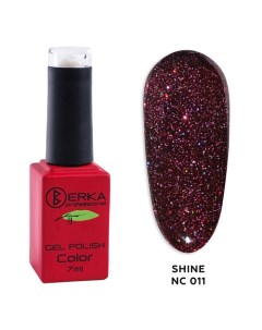 Гель лак для ногтей Shine P Berka