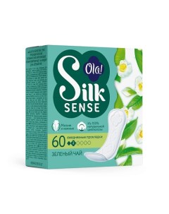 Silk Sense DAILY DEO Ежедневные мягкие прокладки, аромат Зеленый чай 60.0 Ola!