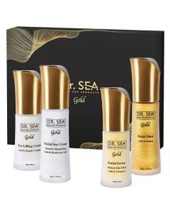 Подарочный набор GOLD «СЧАСТЛИВАЯ КОЖА» / GIFT GOLD BOX «HAPPY SKIN» Dr. sea