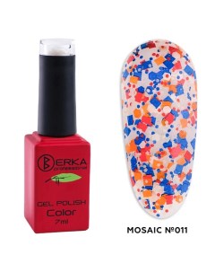 Гель лак для ногтей Mosaic Berka