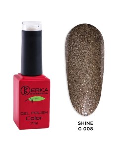 Гель лак для ногтей Shine G Berka