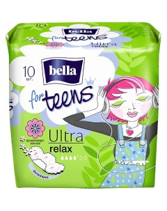 Прокладки супертонкие for teens Ultra relax 10.0 Bella