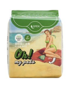 Прокладки ежедневные гигиенические Oh! My Pads Consly