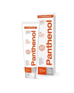 Гель Panthenol охлаждающий после загара 75 Compliment