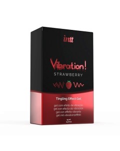 Увлажняющий гель для тела Vibration Gel с ароматом Клубника 15 Intt