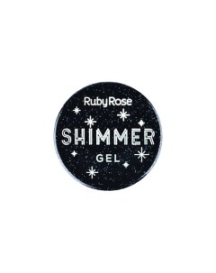 Мерцающий глиттер крем для лица Shine Ruby rose