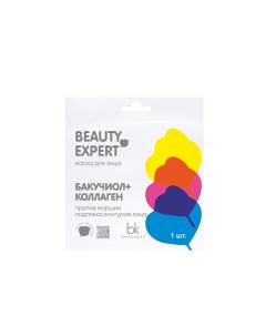 Маска для лица бакучиол + коллаген BEAUTY EXPERT 23.0 Belkosmex