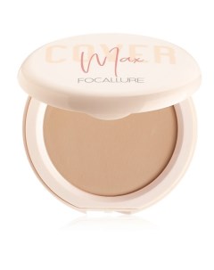 Пудра для лица Covermax Two way cake Pressed Powder Focallure