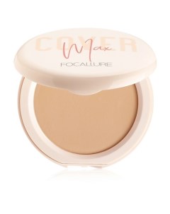 Пудра для лица Covermax Two way cake Pressed Powder Focallure