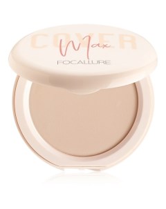 Пудра для лица Covermax Two way cake Pressed Powder Focallure