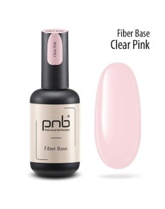 Каучуковая файбер база со стекловолокном Fiber Pnb professional nail boutique