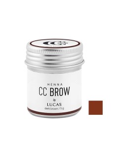 Хна для бровей CC Brow в баночке Lucas