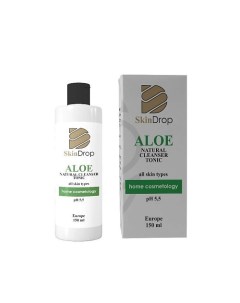 Тоник для всех типов кожи Алое aloe natural cleanser tonic 150.0 Skindrop