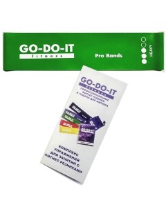 Фитнес резинка STANDARD, 5 см ширина, сопротивление 8 - 10 кг Go-do-it