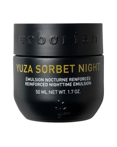 Крем ночной увлажняющий Юзу Сорбет Yuza Sorbet Night Erborian