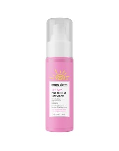 Солнцезащитный крем SPF 50 Pink Tone Up Sun Cream 50 0 Maru·derm