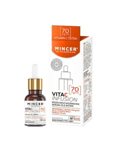 VitaCInfusion Маслянная антивозрастная сыворотка для лица с витамином С 15мл 15.0 Mincer est pharma 1989