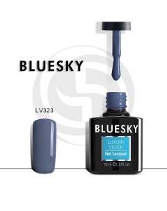 Гель-лак Luxury Silver Синее море Bluesky