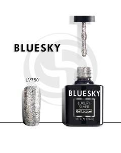 Гель-лак Luxury Silver Новогодний бал Bluesky