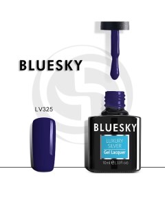 Гель-лак Luxury Silver Синее море Bluesky