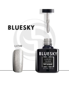 Гель лак Luxury Silver Новогодний бал Bluesky