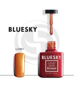 Гель лак Luxury Silver Золотая корона Bluesky