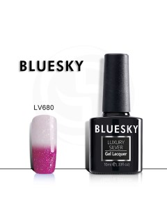 Термо гель лак Luxury Silver Bluesky