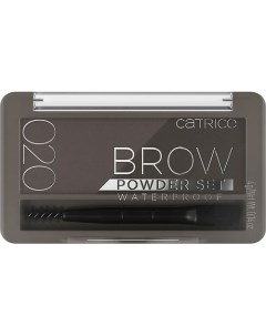 Водостойкая пудра для бровей Brow Powder Set Catrice