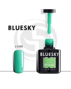 Гель лак Luxury Silver Тропический лес Bluesky