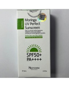 Защитный крем для лица с морингой SPF50+, PA++++ 60.0 Skindom