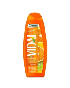 Гель для душа Витамин С Shower Gel Vitamin C 500 Vidal