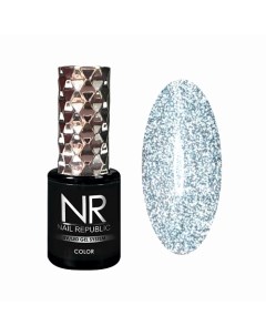 Гель лак светоотражающий NR Flash Nail republic