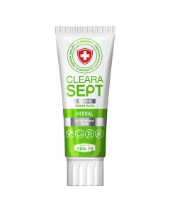 Зубная паста Лекарственные травы Clearasept