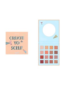 EYESHADOW PALETTE #makeitslay Тени для век CREATE YO'SCELF Soda