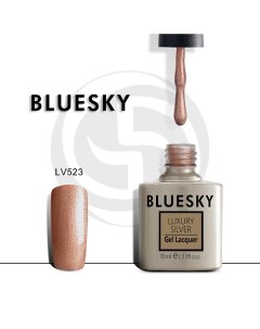 Гель лак Luxury Silver Шелковый платок Bluesky