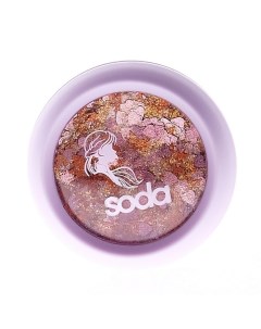 Глиттер гель для лица и тела #showyourself "THE MESSAGE" Soda